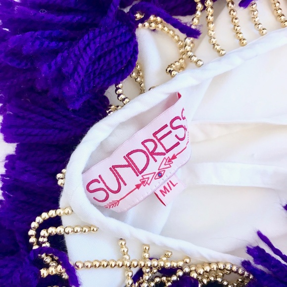 SUNDRESS Indiana Cover Up Dress Tassels - Picture 6 of 7